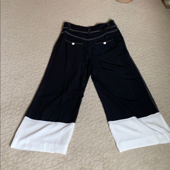 Women’s color blocked wide leg pants - Picture 3 of 3